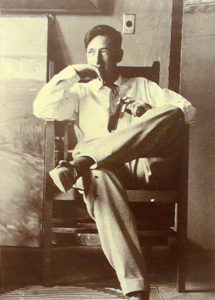 Maynard Dixon in Studio